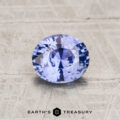 2.08-Carat Light Cornflower Blue to Violet Color-Change Ceylon Sapphire (Heated)
