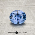 2.08-Carat Light Cornflower Blue to Violet Color-Change Ceylon Sapphire (Heated)